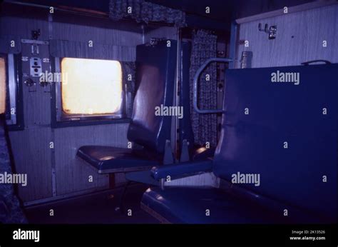 indian railway compartment stock photo alamy