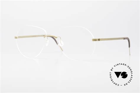 Glasses Lindberg 2311 Spirit Titan Rimless Aviator Titanium Frame