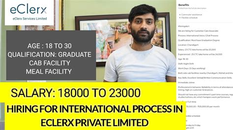 Private Jobs In Chandigarh Mohali For Graduate Students In Eclerx