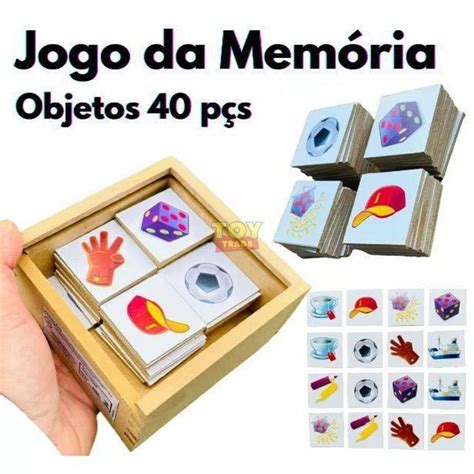 Jogo Memoria Silabas Braille Madeira20 Pecas Mdf Ciabrink Black