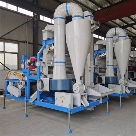 Cowpea Beans Winnowing Grading Specific Gravity Cleaning Machine