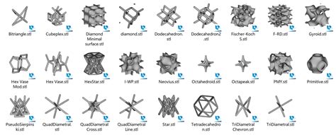 Different Unit Cell Of Porous Structures 3d Model Turbosquid 1940360