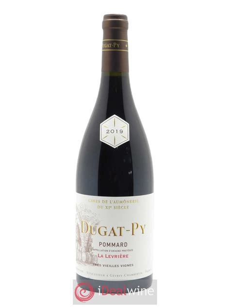 Acheter Pommard La Levrière Vieilles Vignes Dugat Py 2019 Lot 47483