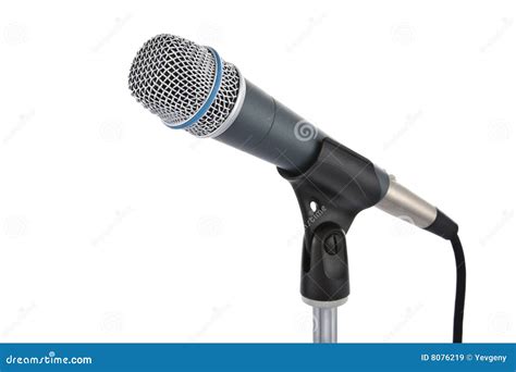 Microphone Royalty Free Stock Images Image 8076219