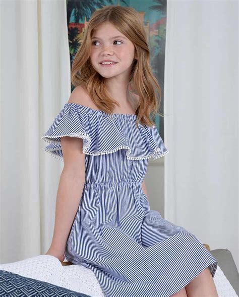 Girls Blue Marine Dress Navy ⋆ Gypsy Girl Tween Boutique