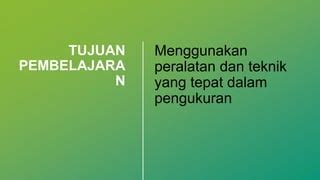 Materi Pengukuran Untuk Mata Pelajaran Fisika Kelas X Ppt