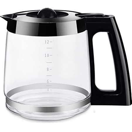 Ulrempart Jarra de café de repuesto de 12 tazas Compatible con