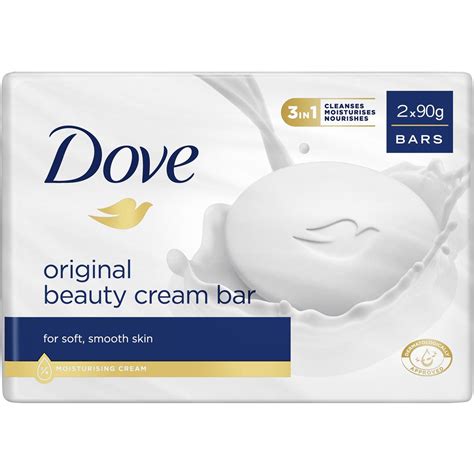 Dove Beauty Cream Bar Original 2 X 90 G Woolworths