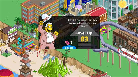 The Simpsons Tapped Out The Rich Texan Says Have A Donut On Me My