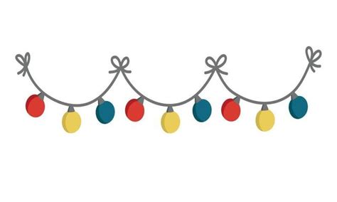 Christmas Garland Vector Art, Icons, and Graphics for Free Download