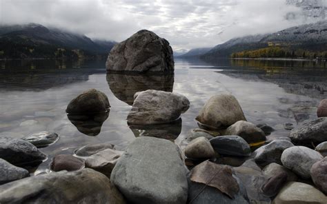 Wallpaper Pemandangan Laut Teluk Danau Air Batu Alam Pantai