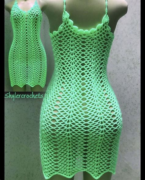 Crochet Lace Dress Pdf Pattern Etsy Crochet Lace Dress Crochet