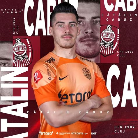 E oficial Cătălin Căbuz a semnat cu CFR Cluj Chindia Târgoviște