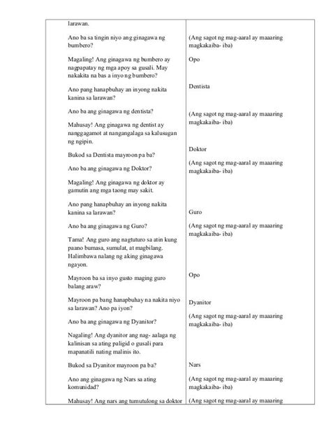 Example Of Detailed Lesson Plan In Araling Panlipunan Grade 3 Salayunin