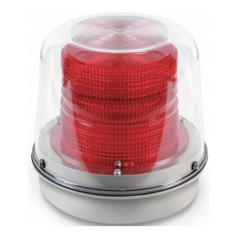 Edwards Signaling Warning Light Strobe Tube Vac Red R N Ralphs