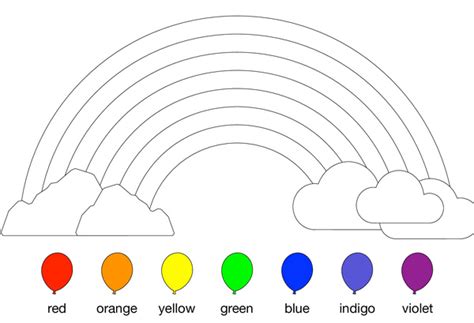 Seven Colors of the Rainbow | Free Printables for Kids