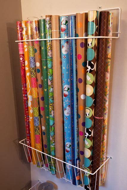 Best Way To Store Wrapping Paper Rolls Wrapping Paper Organization