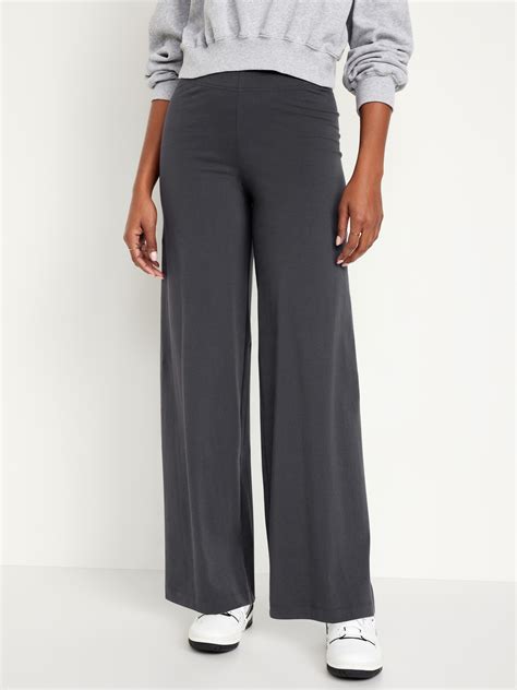 High Waisted Wide Leg Leggings Old Navy