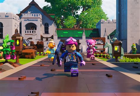 Playing with Friends in LEGO® Fortnite® | Official LEGO® IN