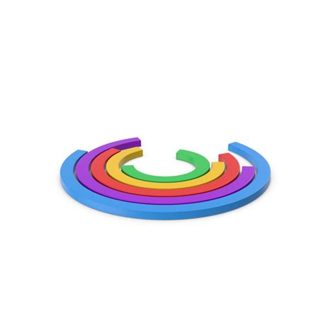 Symbol Circular Chart 3D Object 2298131969 | Shutterstock