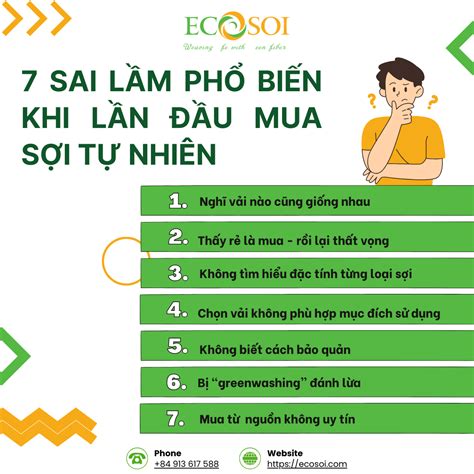 sai lam pho bien khi lan dau mua soi thien nhien ecosoi weaving