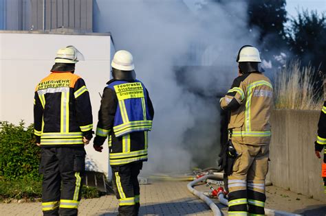 Ottobeuren Brand in Tiefgarage kräftezehrender Einsatz für