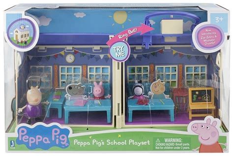 Peppa Pig School House Playset | A Mighty Girl