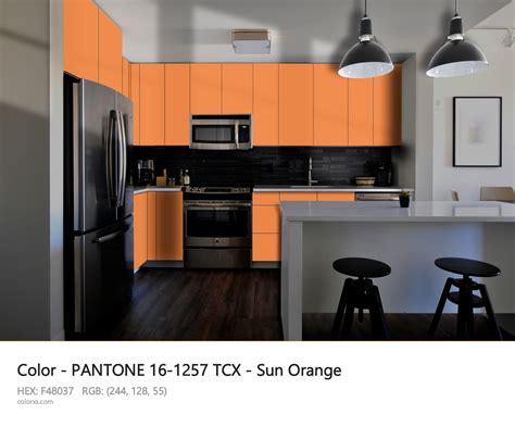 About PANTONE 16 1257 TCX Sun Orange Color Color Codes Similar