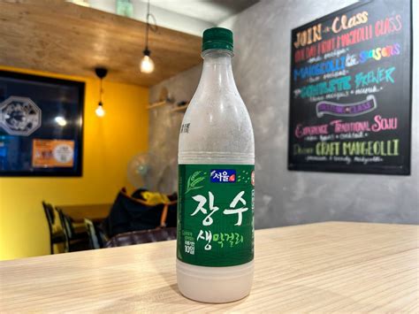 5 categories of Makgeolli to drink in Korea - Baekusaeng Makgeolli