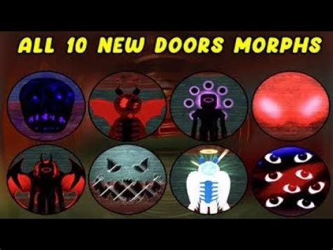 UPDATE How To Find ALL 10 NEW DOORS MORPHS In Find The Doors Morphs