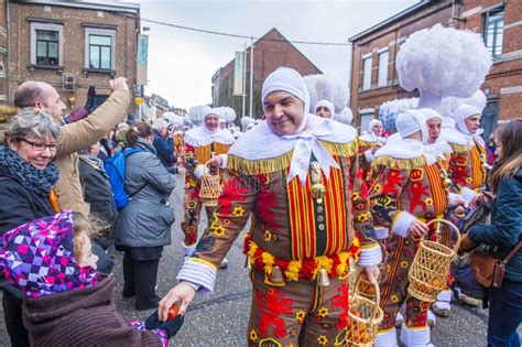 Carnevale 2017 Del Merletto Binche Immagine Stock Editoriale Immagine