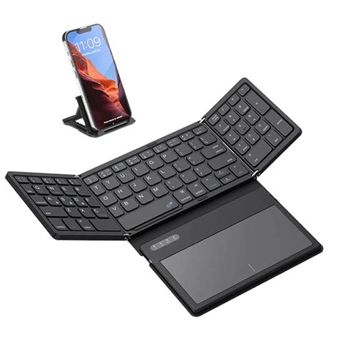 JOMAA Foldable Bluetooth Mobile Phone Keyboard Folding Portable