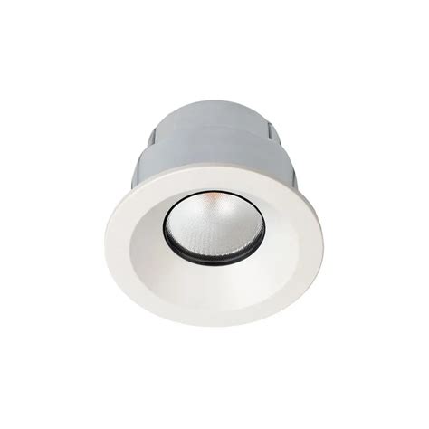 Zela Deep Fixed Prismatic Lens Fire Rated Downlight The Lighting