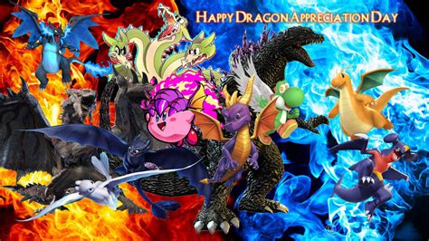 Happy Dragon Appreciation Day 2023 by EliSkarda01 on DeviantArt