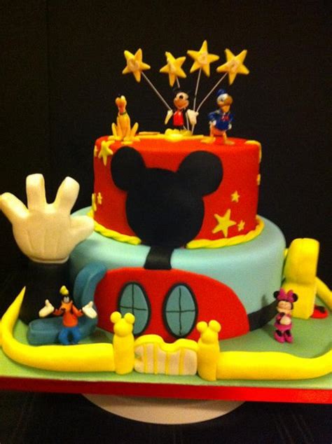 Mickey Mouse clubhouse cake - Decorated Cake by - CakesDecor