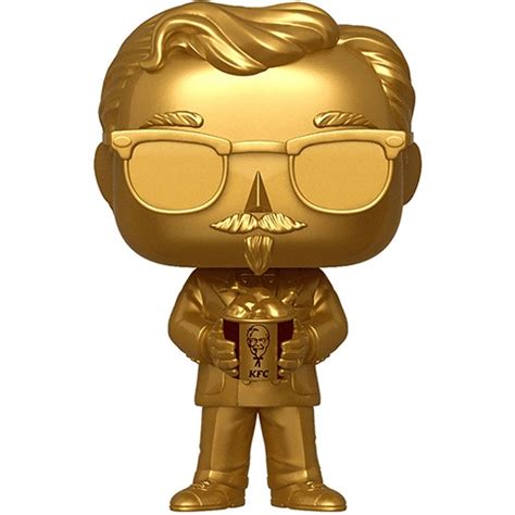 Funko Pop Colonel Sanders Gold Ad Icons 5