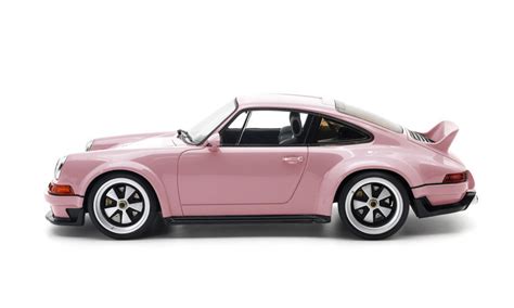 118 Poprace Porsche 911964 Singer Dls Pink Resin Car Model