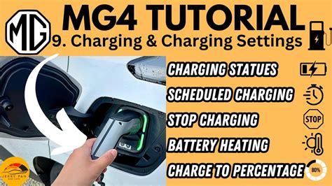 MG4 Tutorial User Guide 9 Charging Charge Settings Scheduled