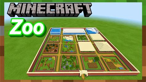 Unser Minecraft Zoo Minecraft Map Bauen Youtube