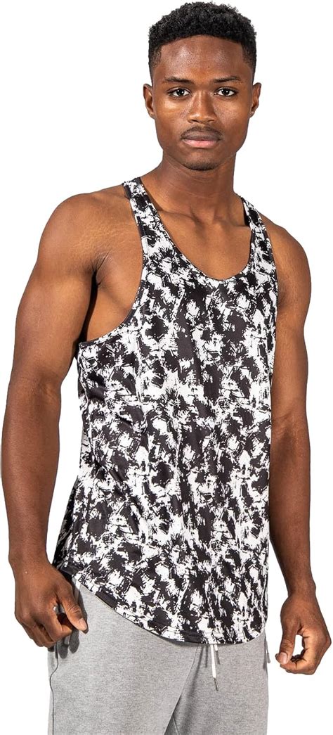 Jed North Bodybuilding Tank Top Gym Stringer Y Back Muscle Racerback