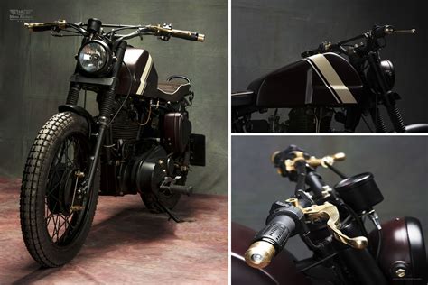 The Royal Enfield Scrambler by Bull City Customs India