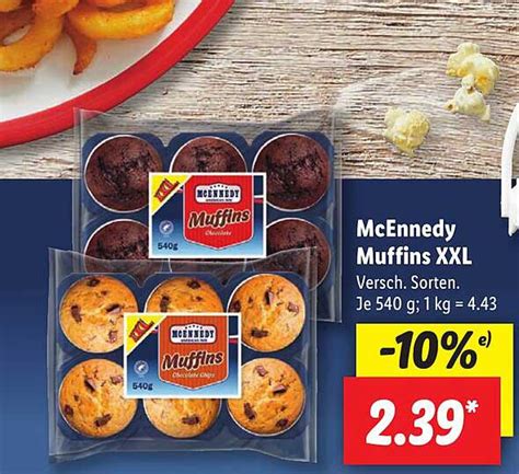 Mccennedy Muffins Xxl Angebot Bei Lidl Prospekte De