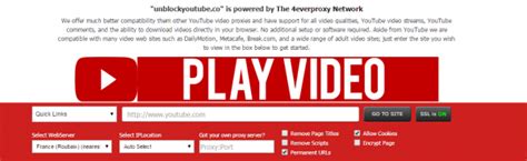 Top 5 Free And Best Proxy Sites To Unblock Youtube