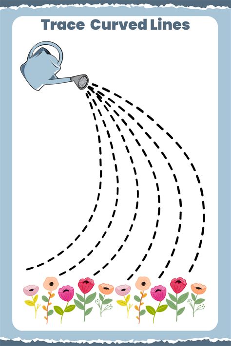 Trace Curve Lines Worksheet Activit S De Graphisme Activit