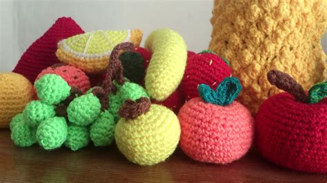 Frutas A Crochet YouTube