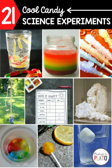 21 Candy Science Experiments - Playdough To Plato