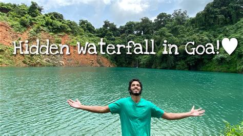 We Found This Hidden Waterfall In North Goa Travel Vlog Youtube