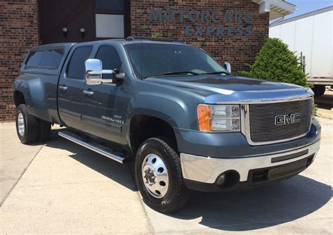 2008 Gmc Sierra 3500hd Slt 4wd 4dr Crew Cab Lb Drw Stock 4537 For