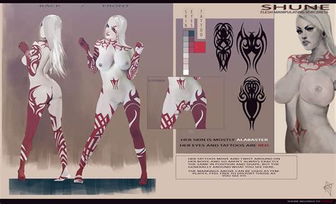 Shune CharacterSheet By TheKite Hentai Foundry