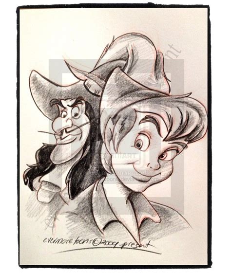 Peter Pan sketch by evermoretoons on deviantART Disney Art Drawings ...